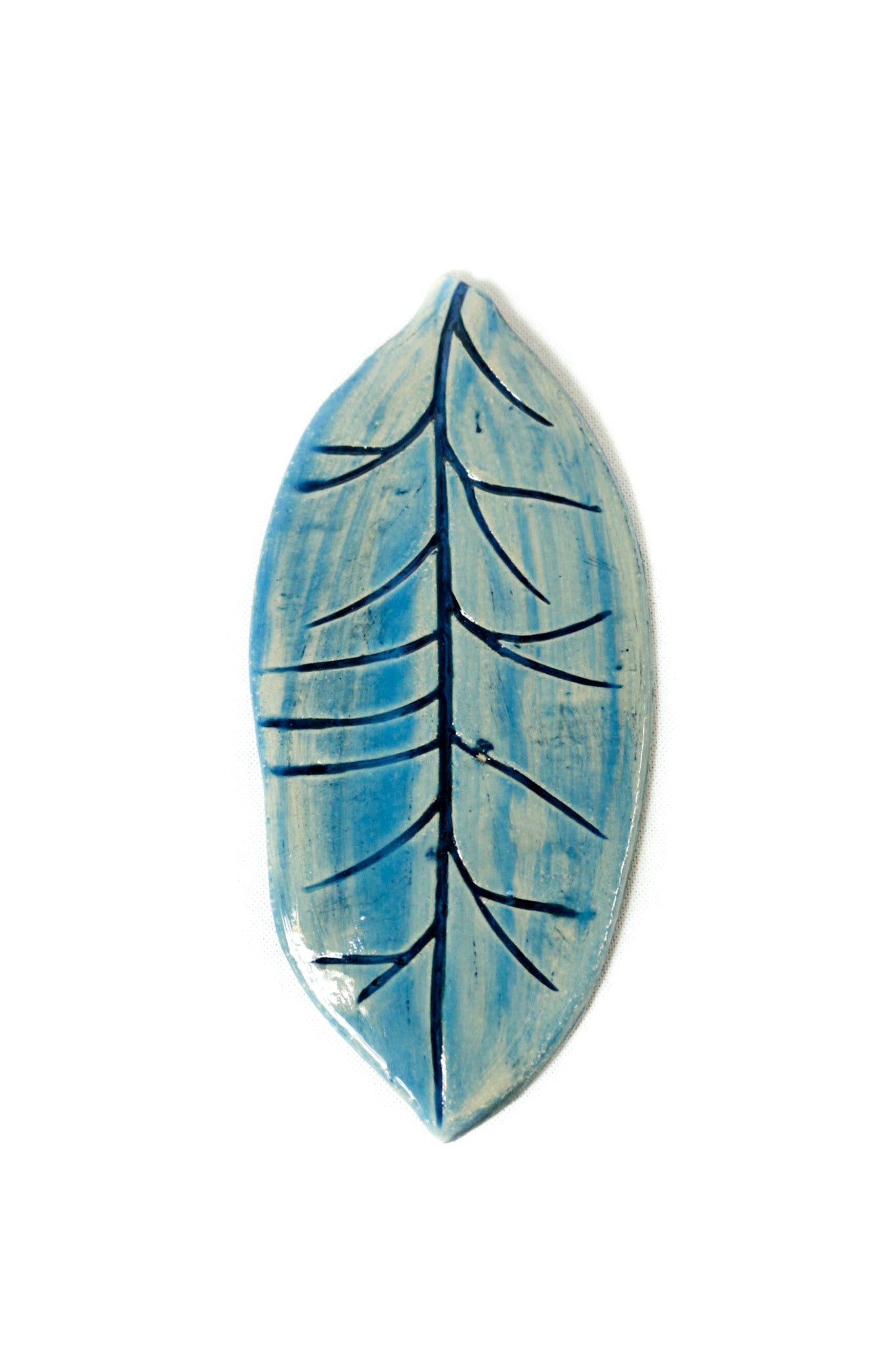 Frunza ficus din ceramica - Diana Vasilescu - Ceramica