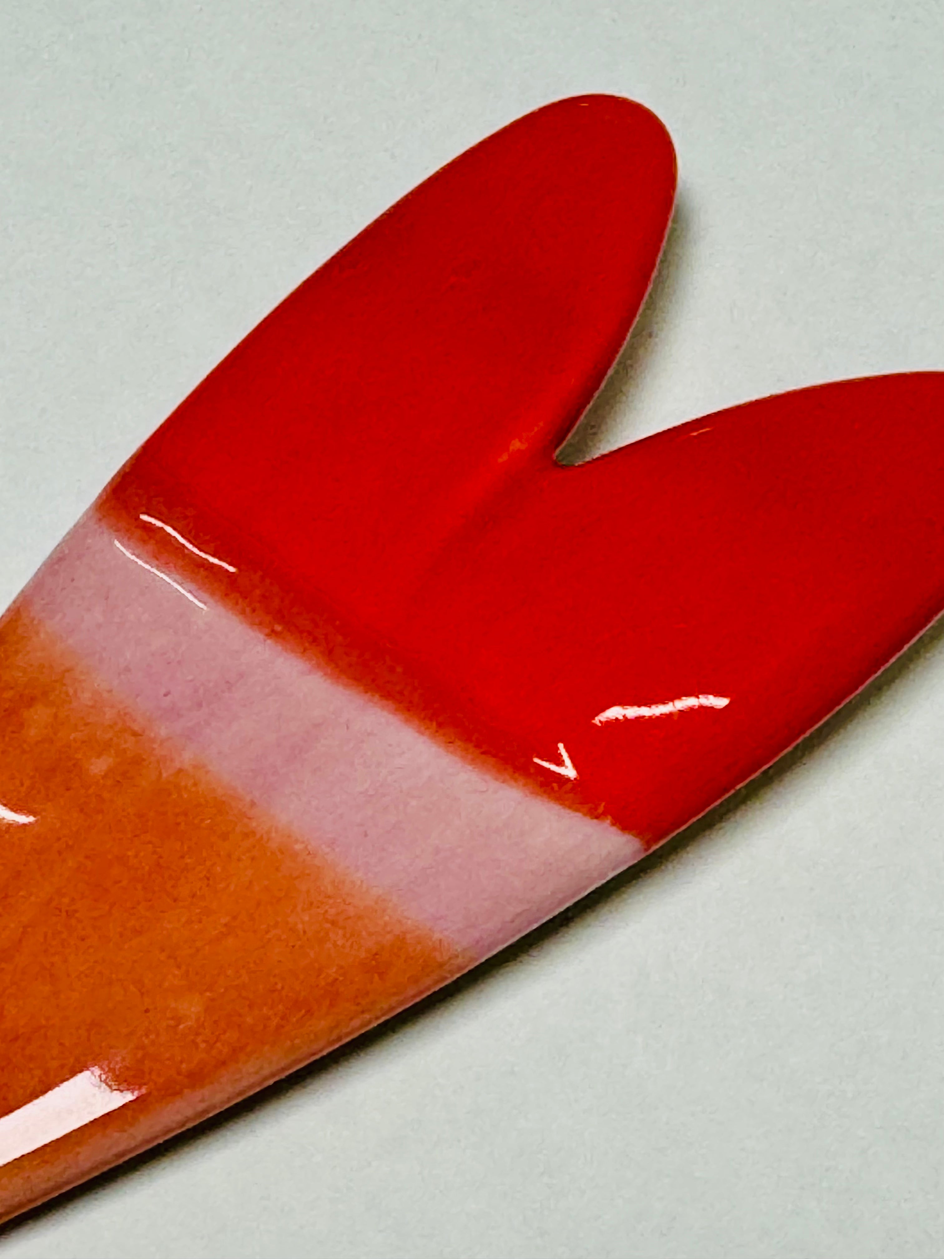 Brosa portelan Inima