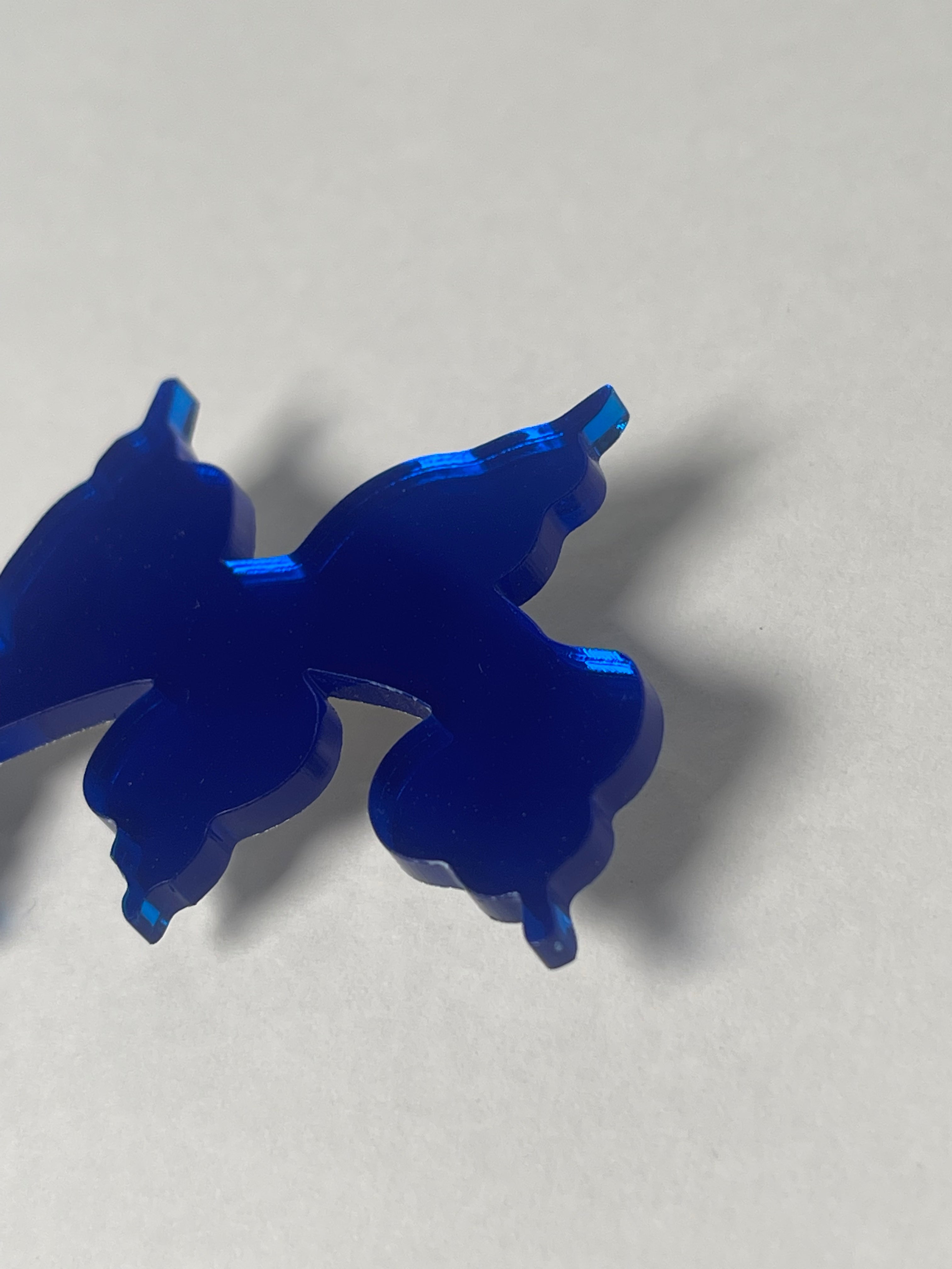 Broșă plexiglas "Exotic"