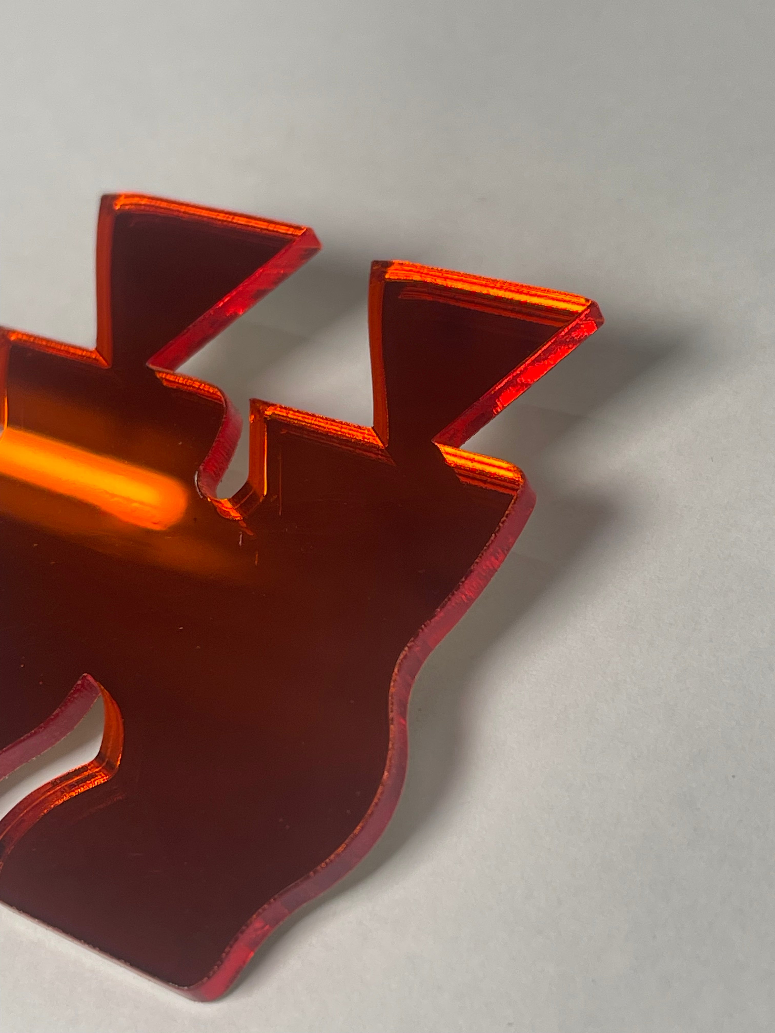 Broșă plexiglas "Împreună"