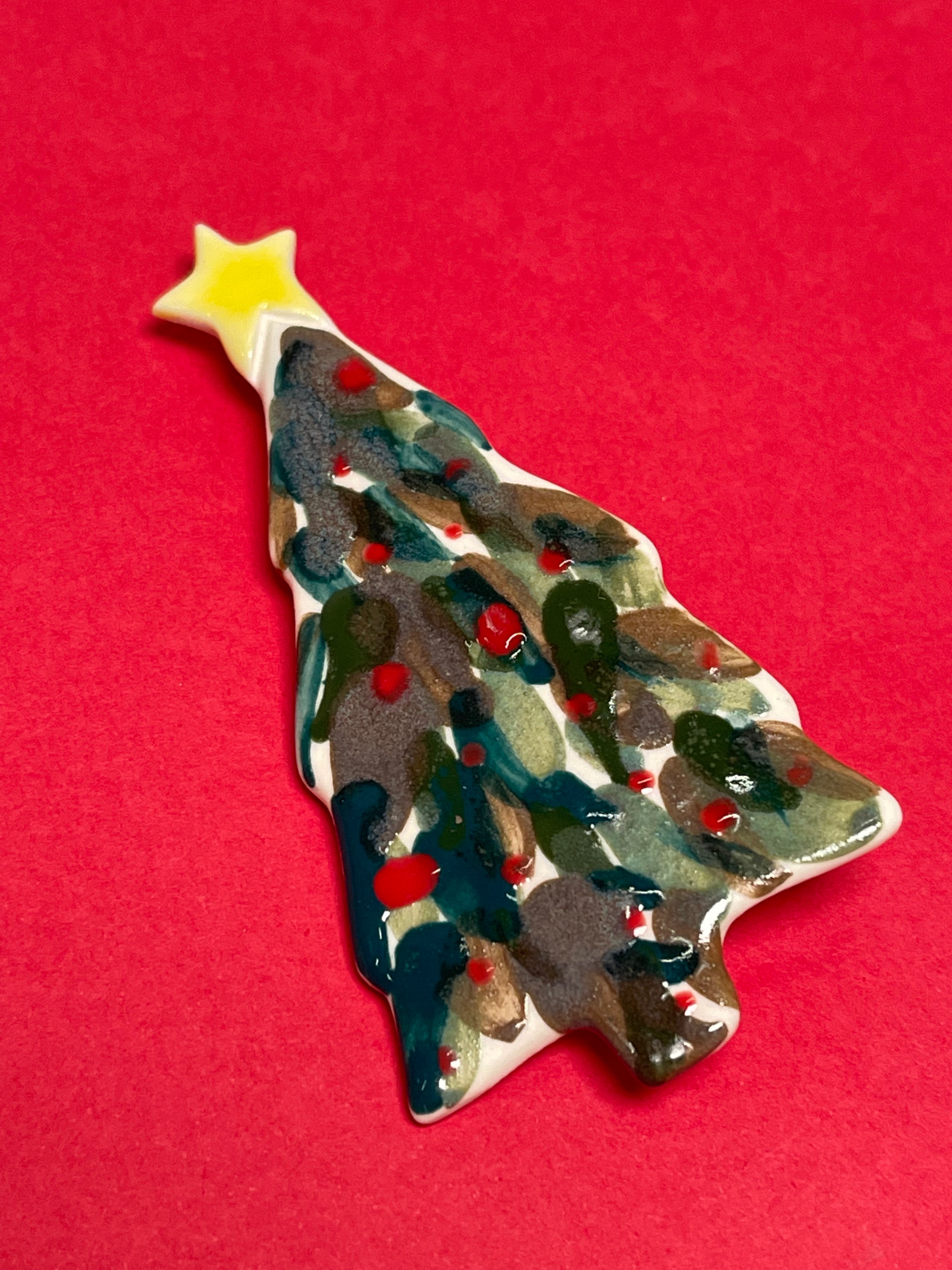 Broșă Brad de Crăciun 1