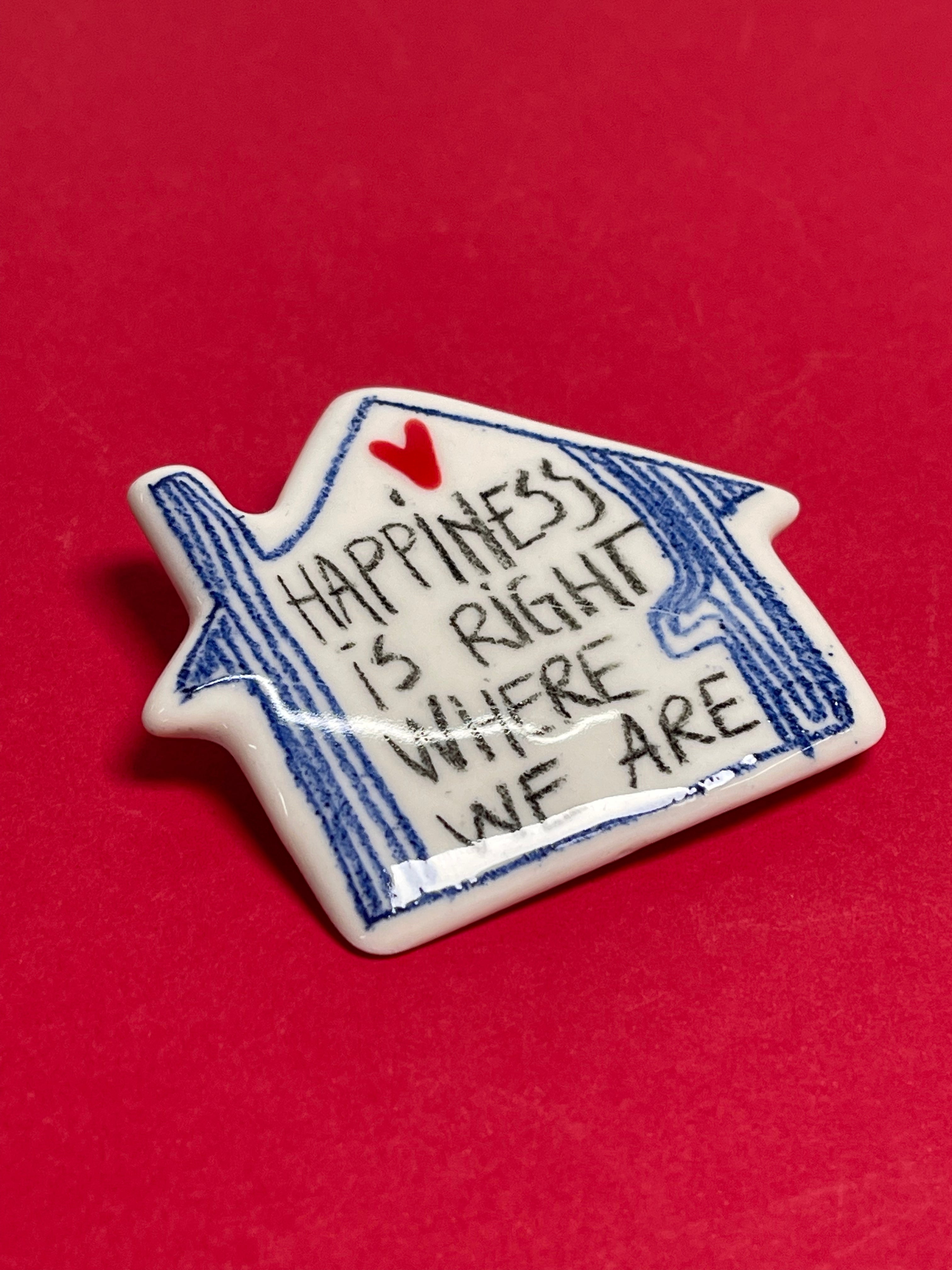 Broșă Căsuță de Crăciun 1