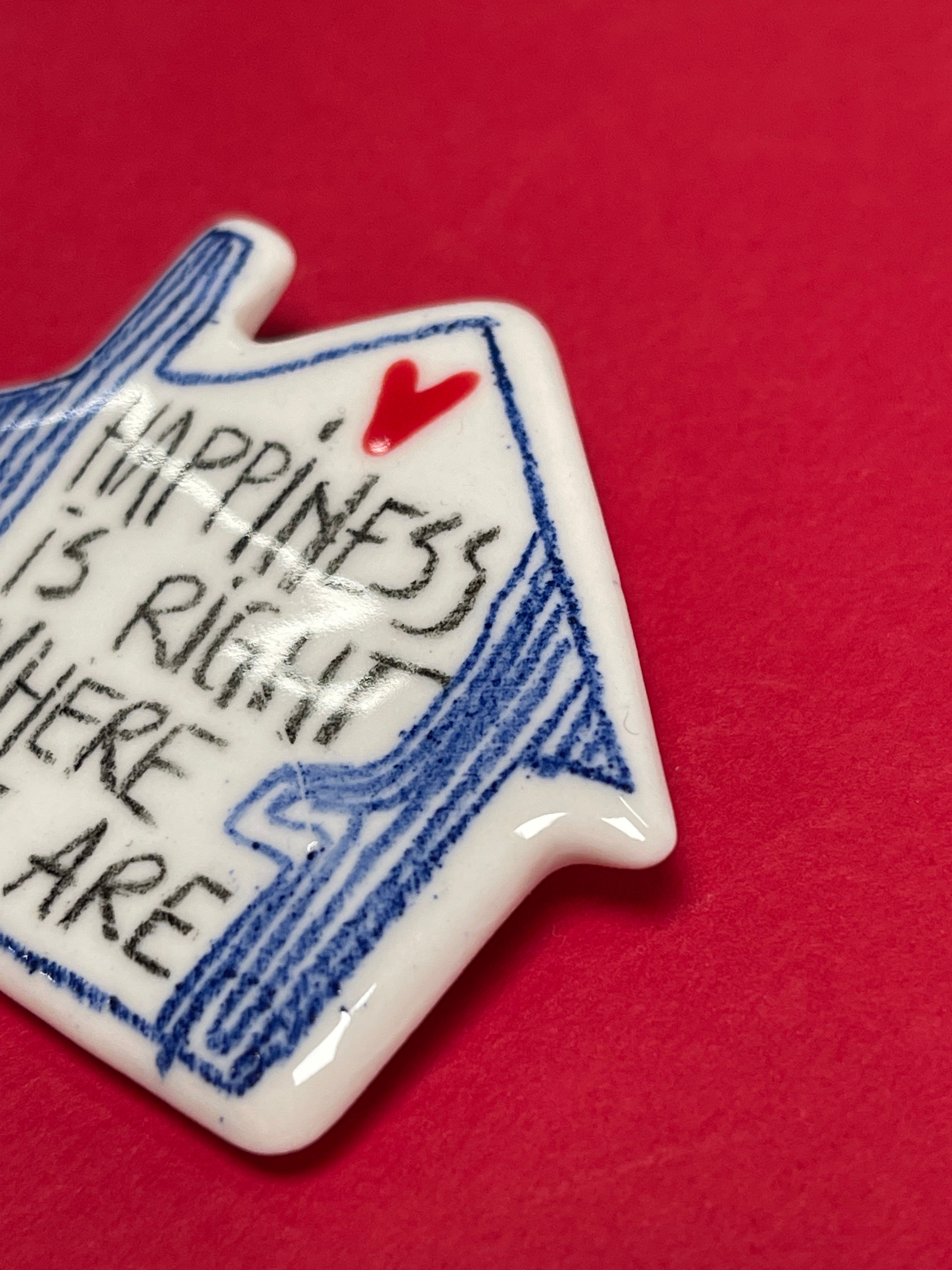 Broșă Căsuță de Crăciun 1