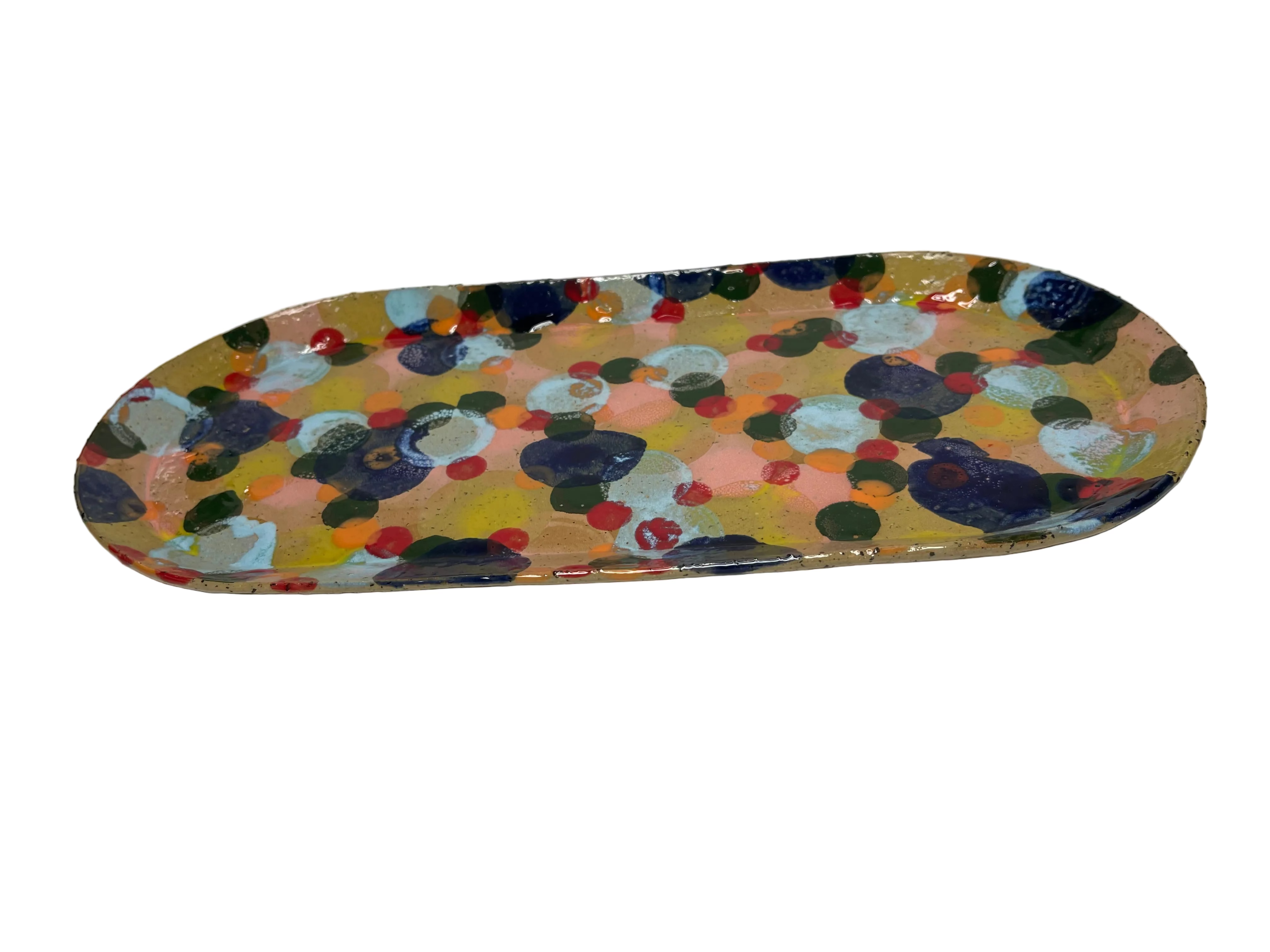 Platou Ceramică Multicolor Confetti 1