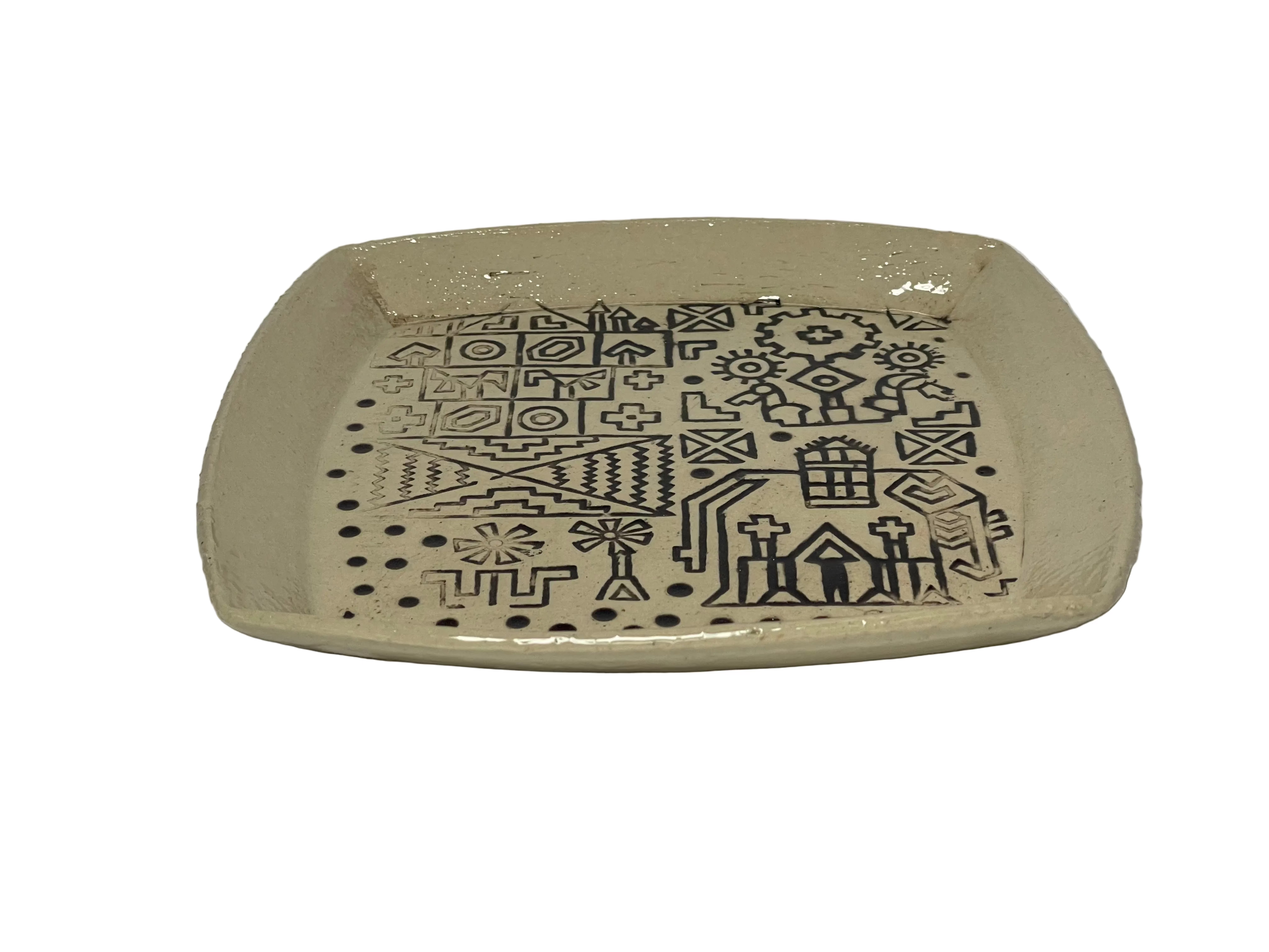 Platou Ceramică Imprimat