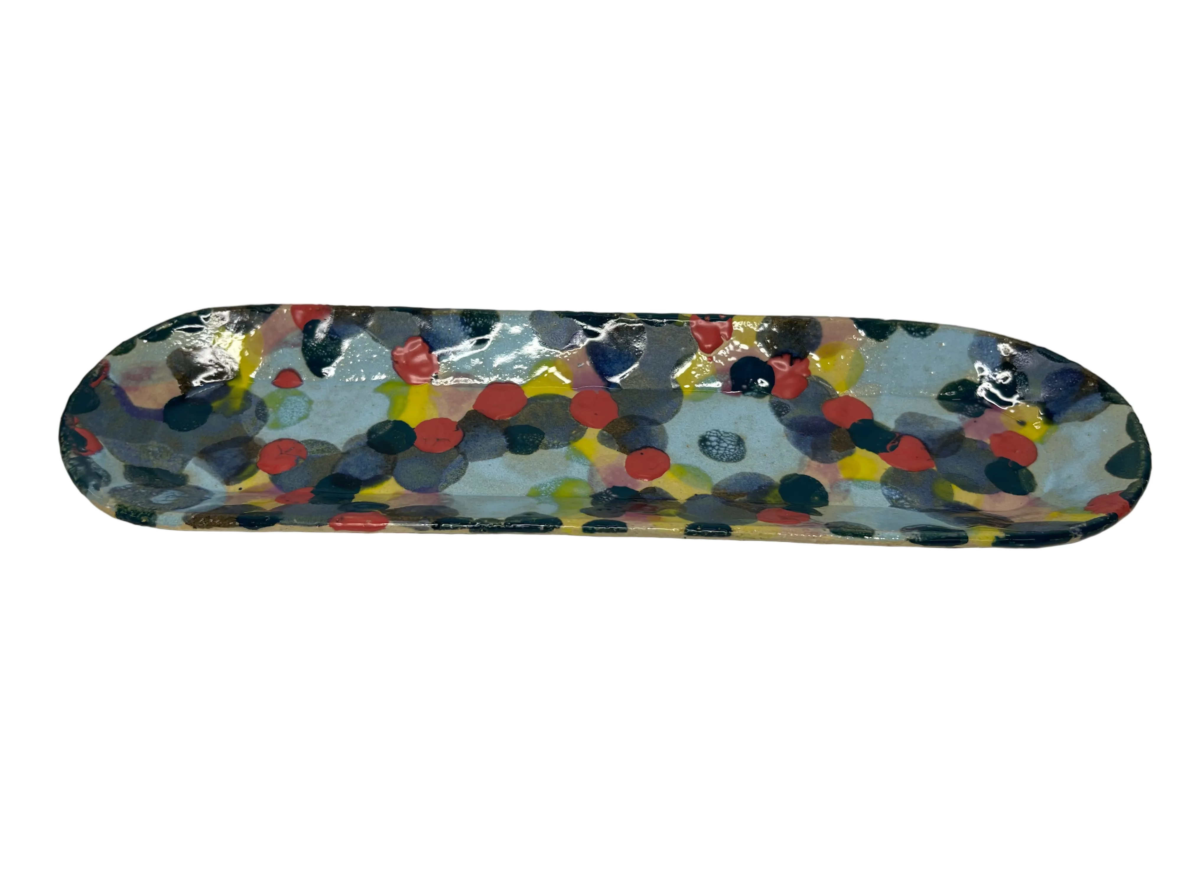 Platou Ceramică Multicolor Confetti 2