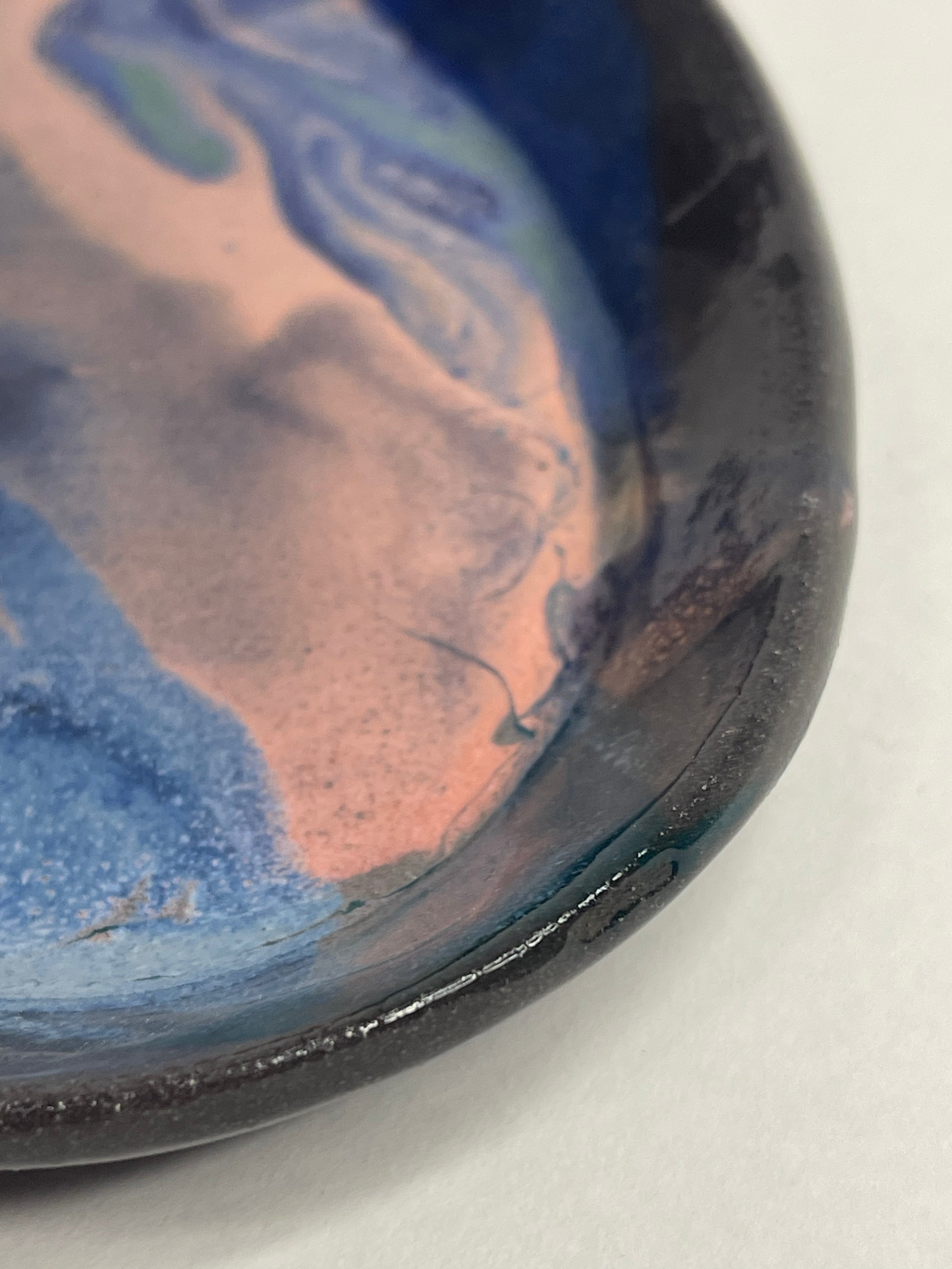 Platou Ceramică Oval Multicolor