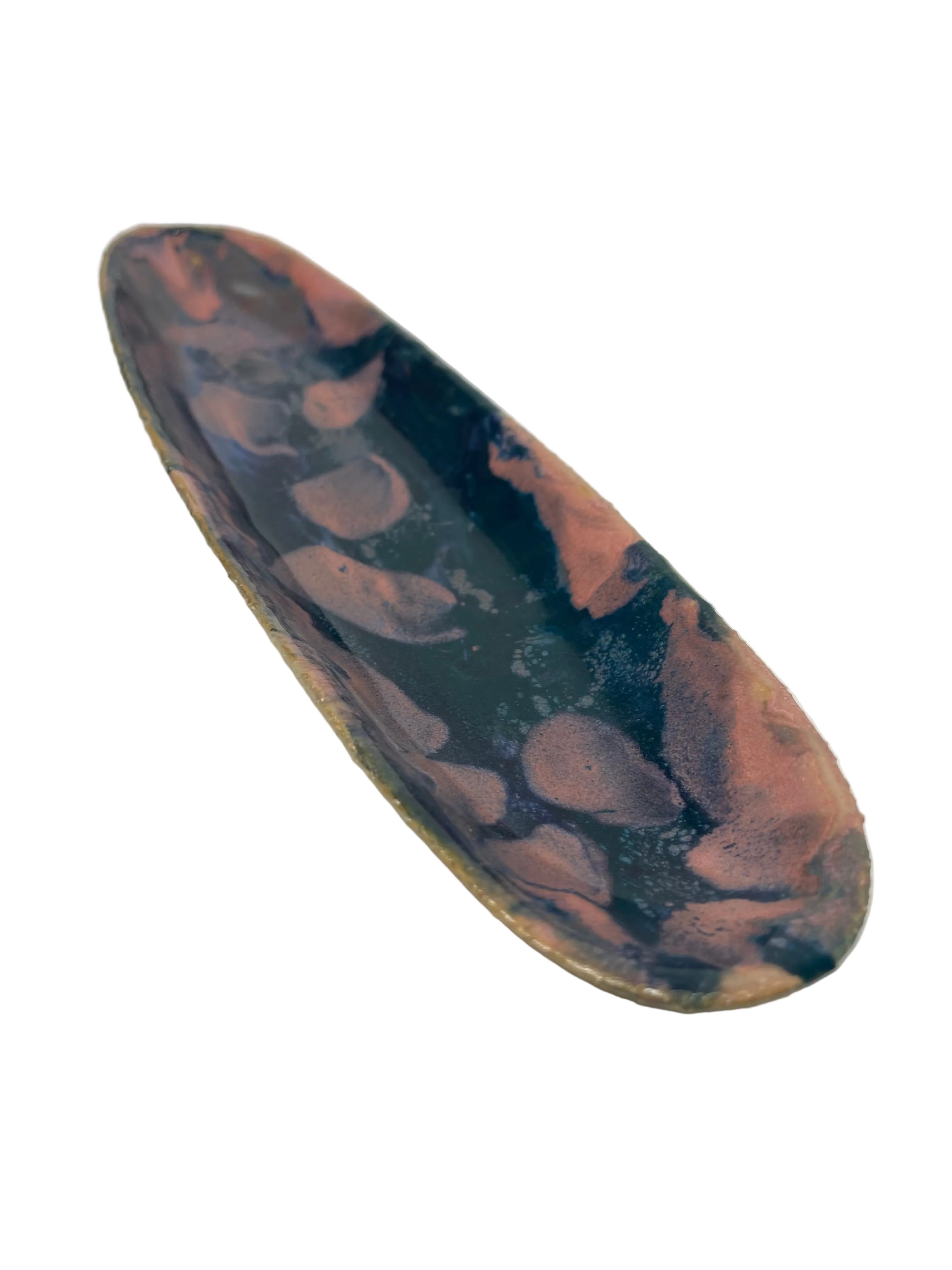 Platou Ceramică Rotund Multicolor