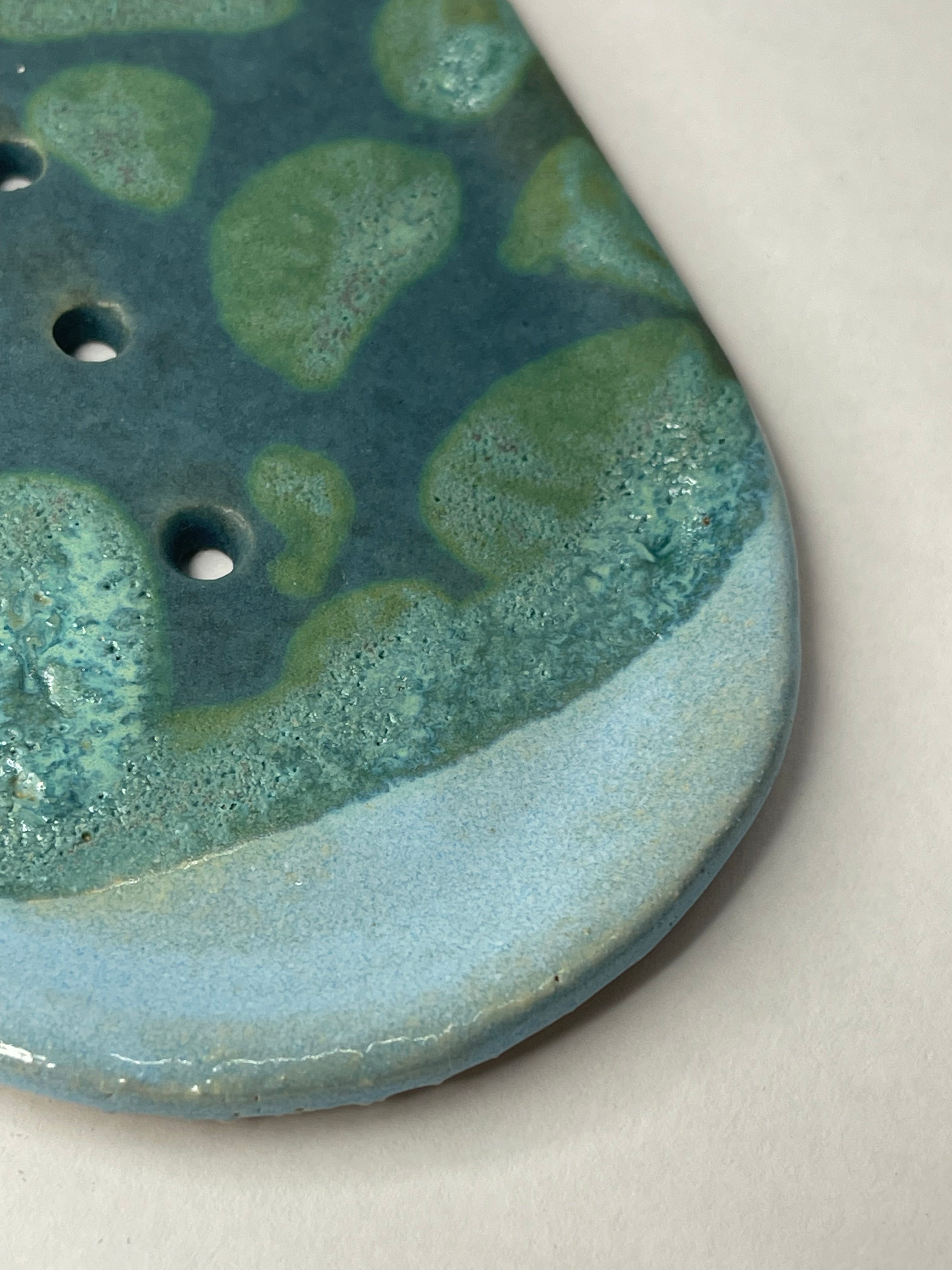 Savonieră Ceramică Verde Mat