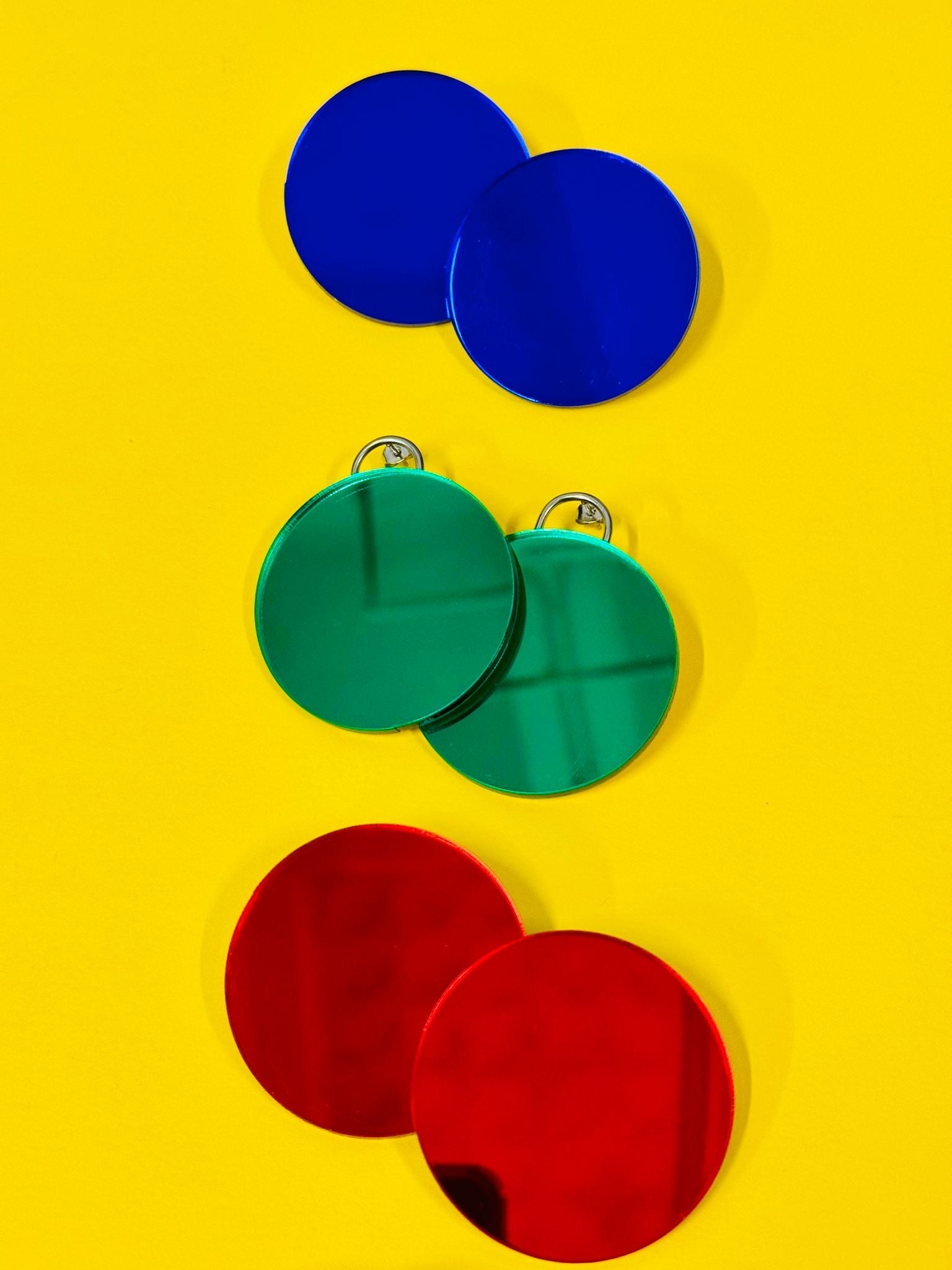 Cercei plexiglas Cercuri - Diana Vasilescu - Accesorii Bijuterie
